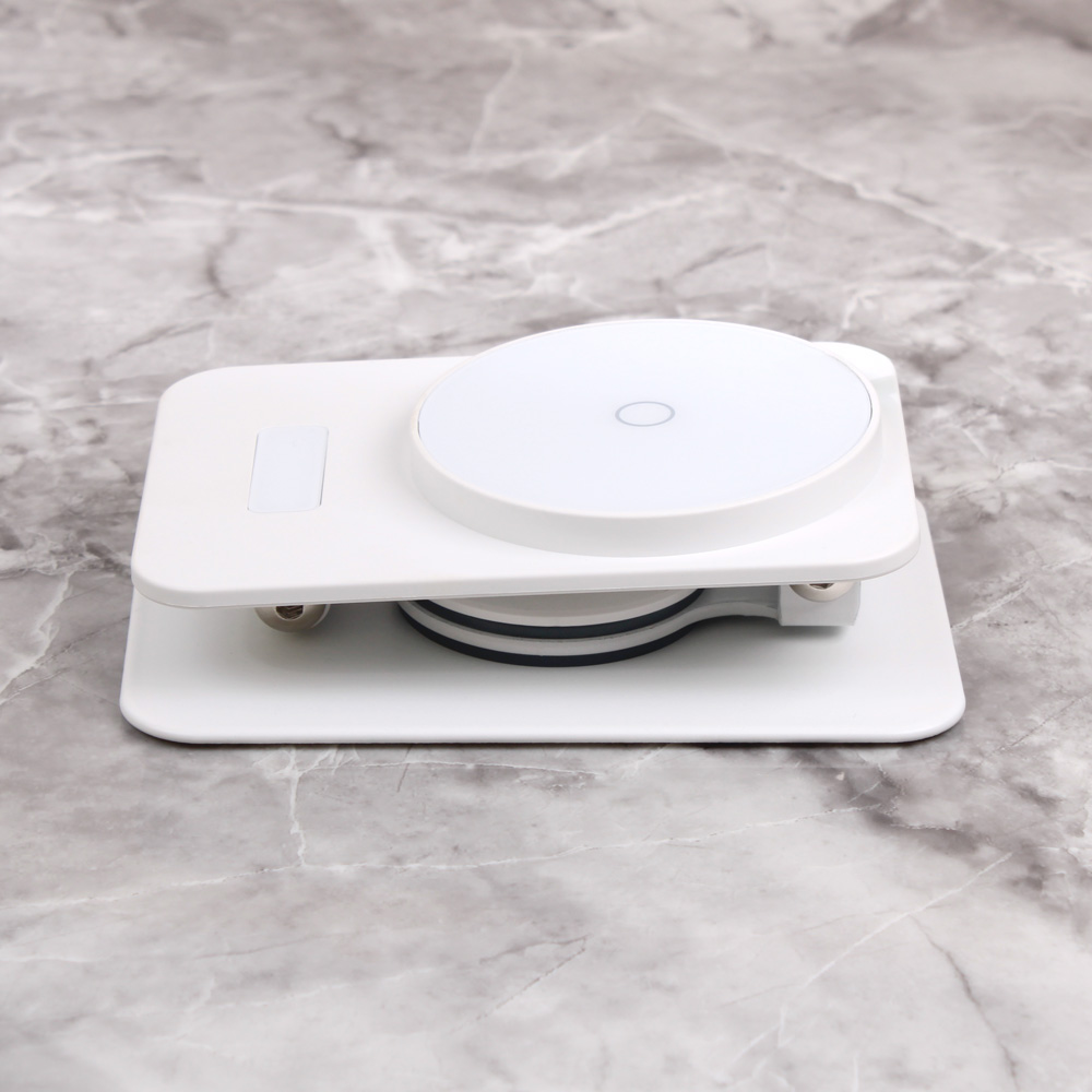 Kucni punjac Wireless 15W rotirajuci beli - Slika 2