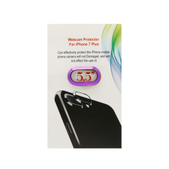 Metalna Zaštita kamere za iPhone 7 plus/8 plus ljubicasta