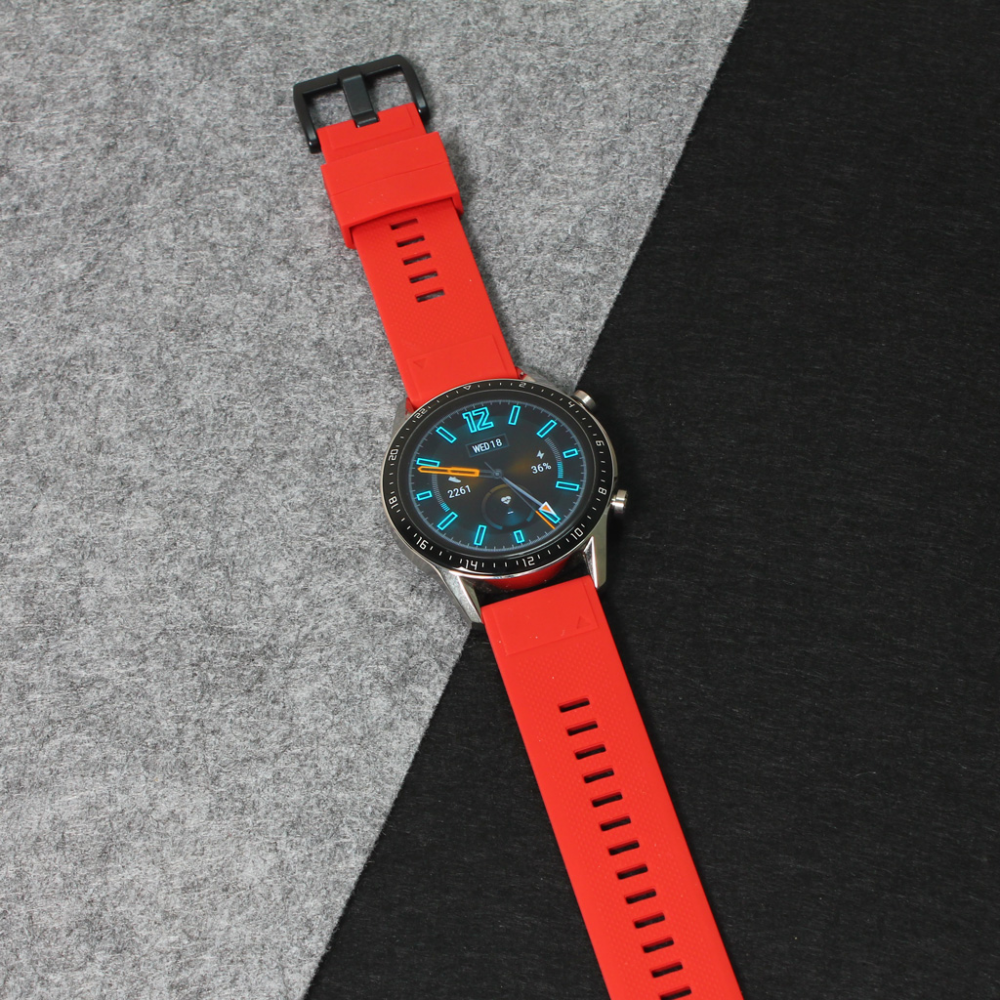 Narukvica sand za smart watch 22mm crvena - Slika 3