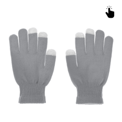 Rukavice za touch screen RY M (22cm) sive