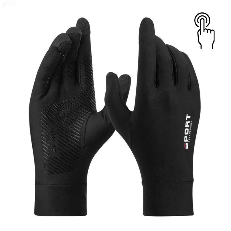 Rukavice za touch screen Sport Zero crne - Slika 2
