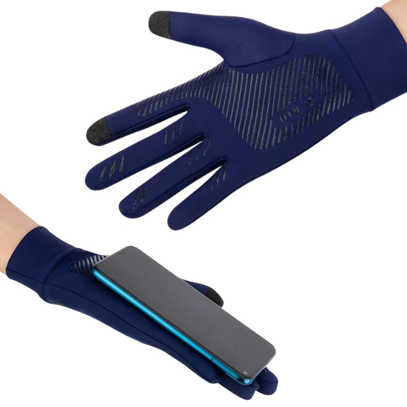 Rukavice za touch screen Sport Zero sive - Slika 3
