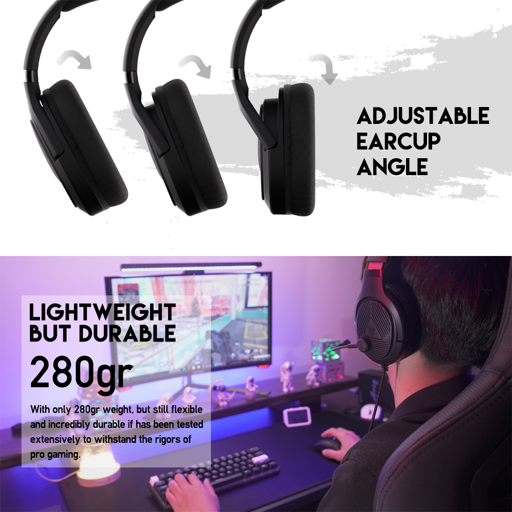 Slusalice Gaming Fantech MH88 Trinity crne - Slika 3
