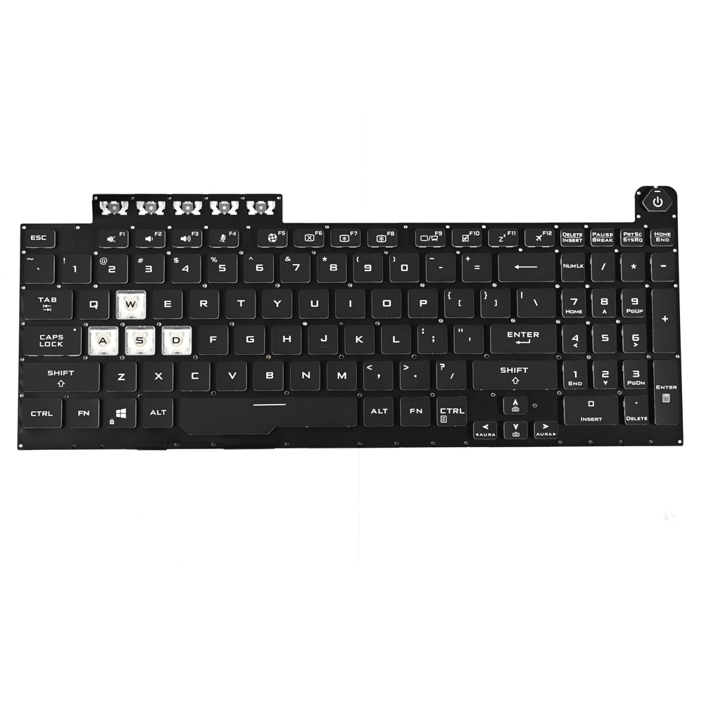 Tastatura za laptop Asus TUF Gaming FX506 FA506 FX706 FA706 veliki enter pozadinsko osvetljenje