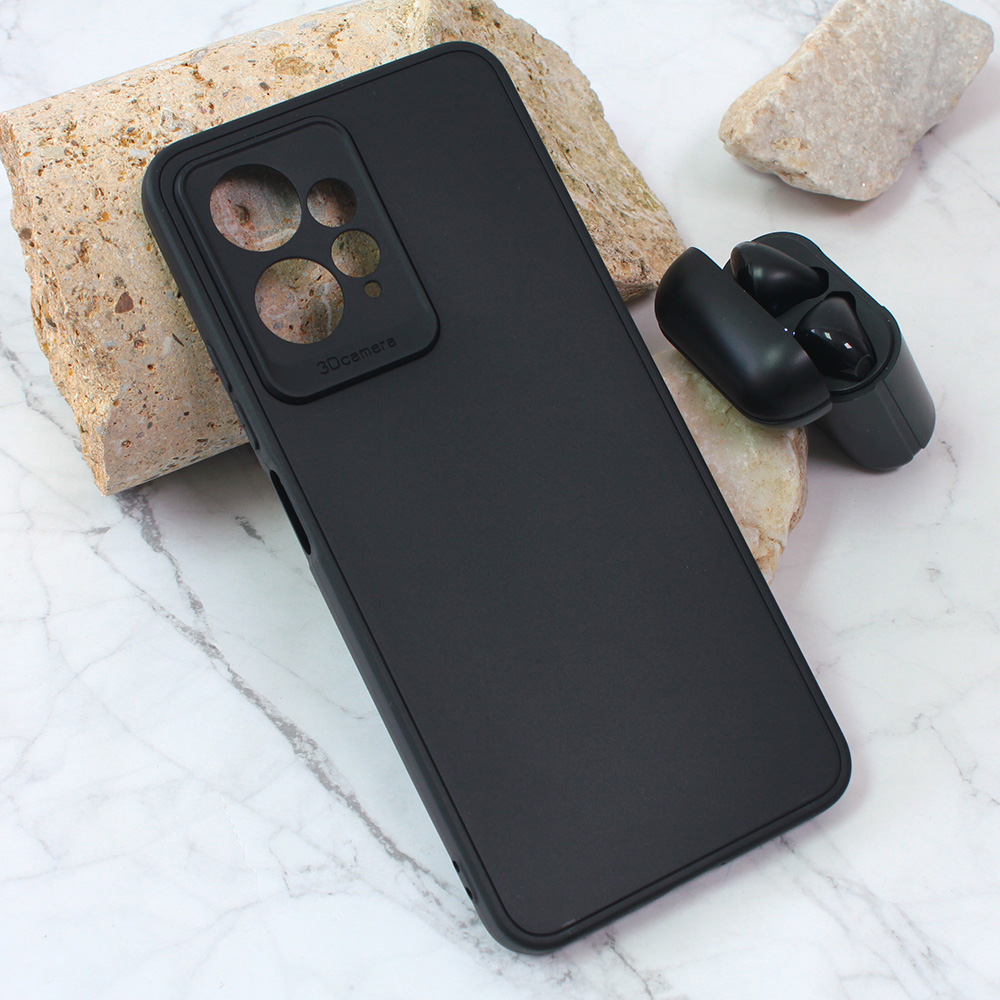 Maska 3D Camera za Xiaomi Redmi Note 12 4G (EU) crna