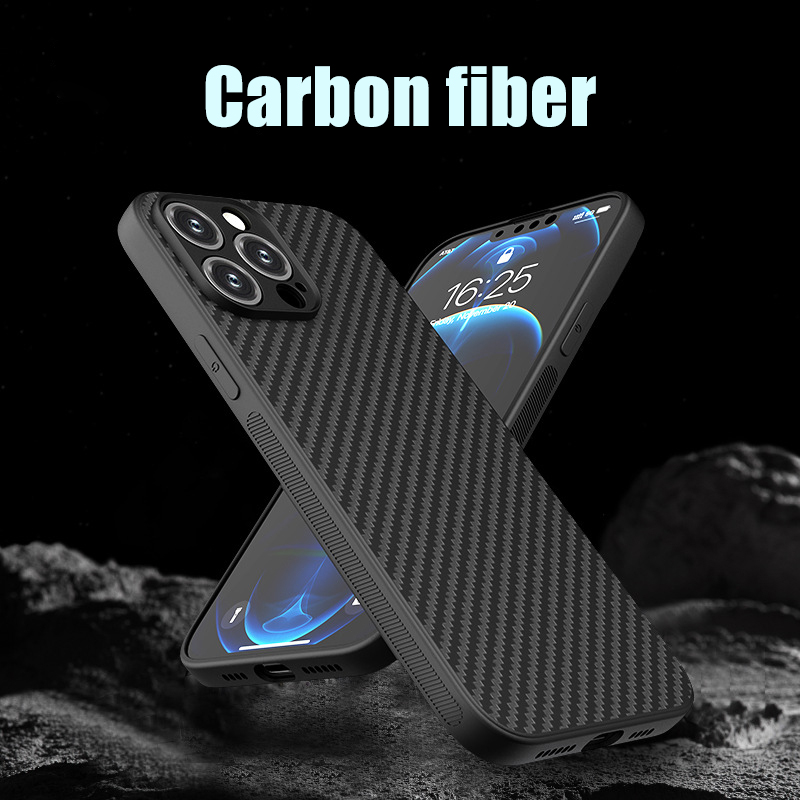 Maska Carbon fiber za Xiaomi Redmi Note 13 Pro 4G (EU) crna - Slika 2
