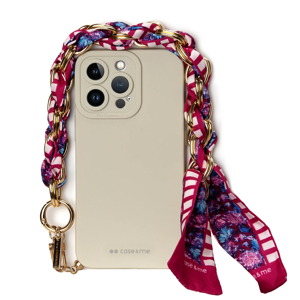 Maska CASE&ME sa maramom za Iphone 14 Pro 6.1 bez