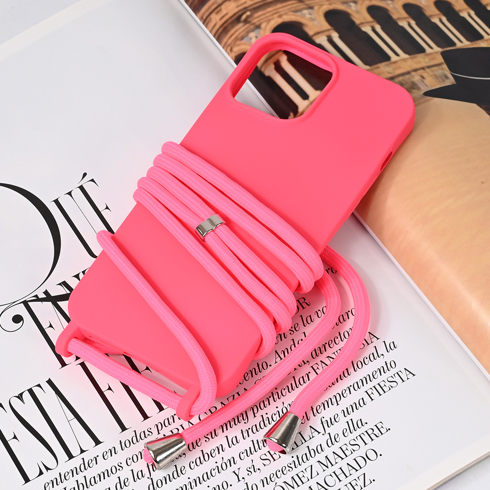 Maska Crossbody za iPhone 13 Pro Max 6.7 pink