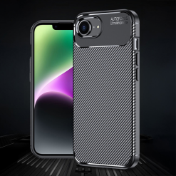 Maska Defender Carbon za iPhone 16e/17e 6.1 crna