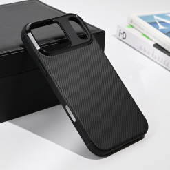 Maska Defender Carbon za iPhone 17 Pro Max/18 Pro Max 6.9 crna