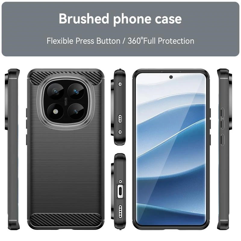 Maska Defender Safeguard za Xiaomi Redmi Note 14 Pro Plus crna - Slika 3