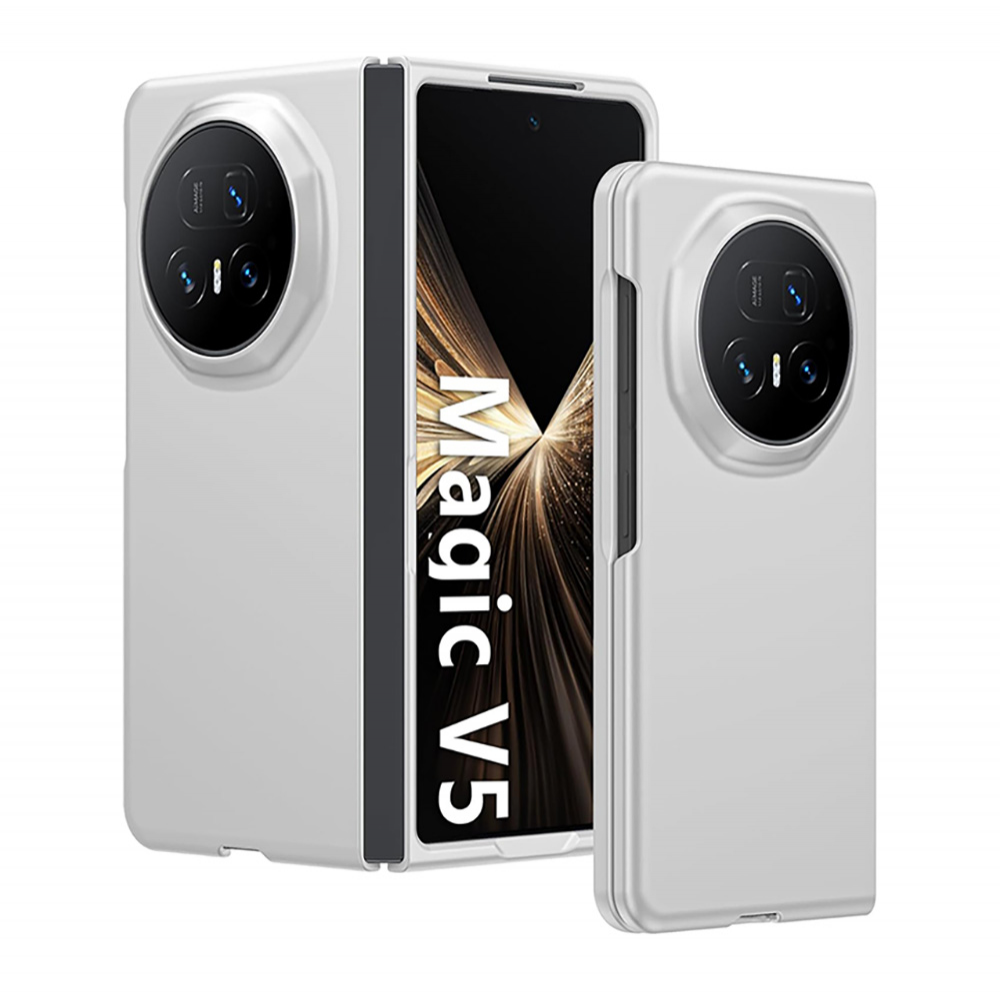 Maska Elegant Fold za Honor Magic V5 bela