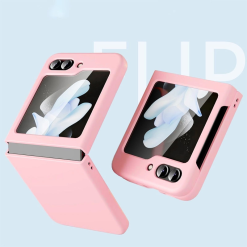 Maska Elegant Fold za Samsung F741B/F761B Galaxy Z Flip 6/7 FE 5G svetlo roze