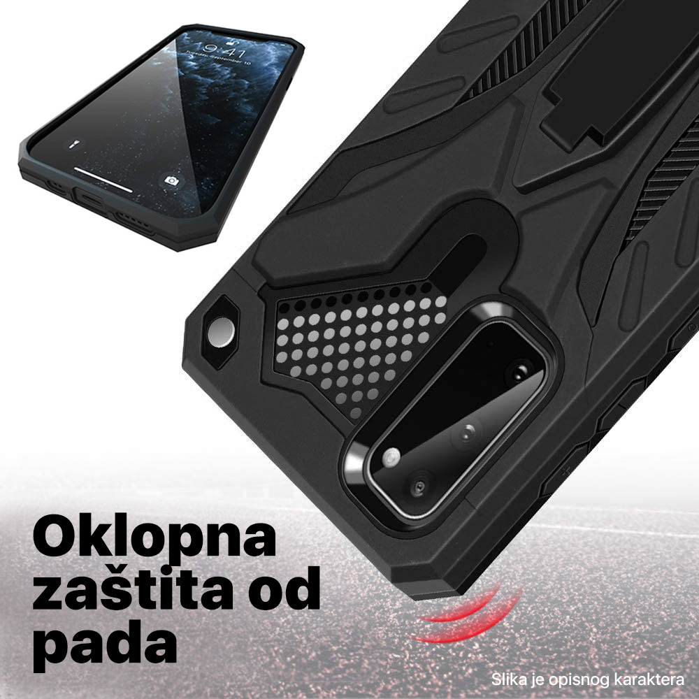 Maska Fight za iPhone 15 Pro 6.1 crna - Slika 3