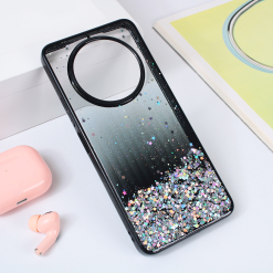 Maska Frame Glitter za Xiaomi Redmi A3 crna