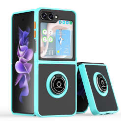 Maska Frosted Shockproof za Samsung F741B/F761B Galaxy Z Flip 6/7 FE 5G svetlo plava