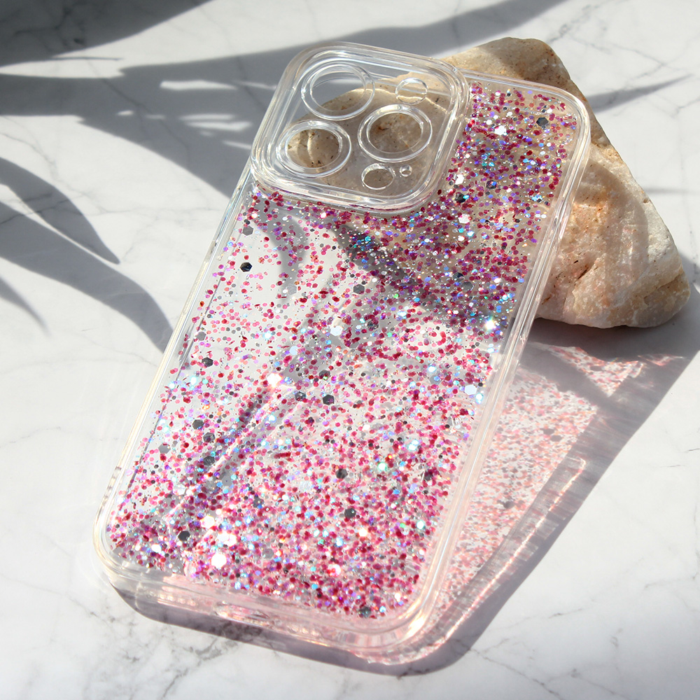 Maska Glitter za iPhone 13 Pro 6.1 ljubicasta