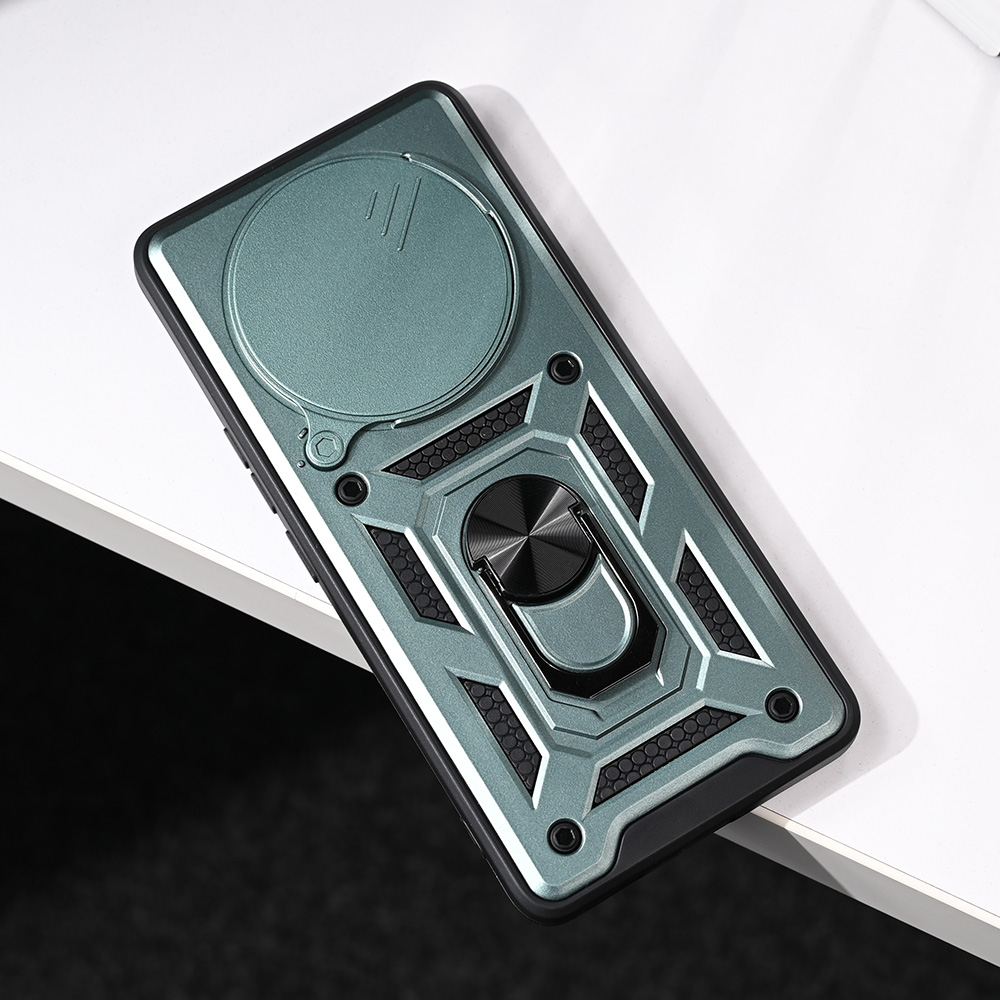 Maska Hard Shield za Honor Magic 7 Lite tamno zelena