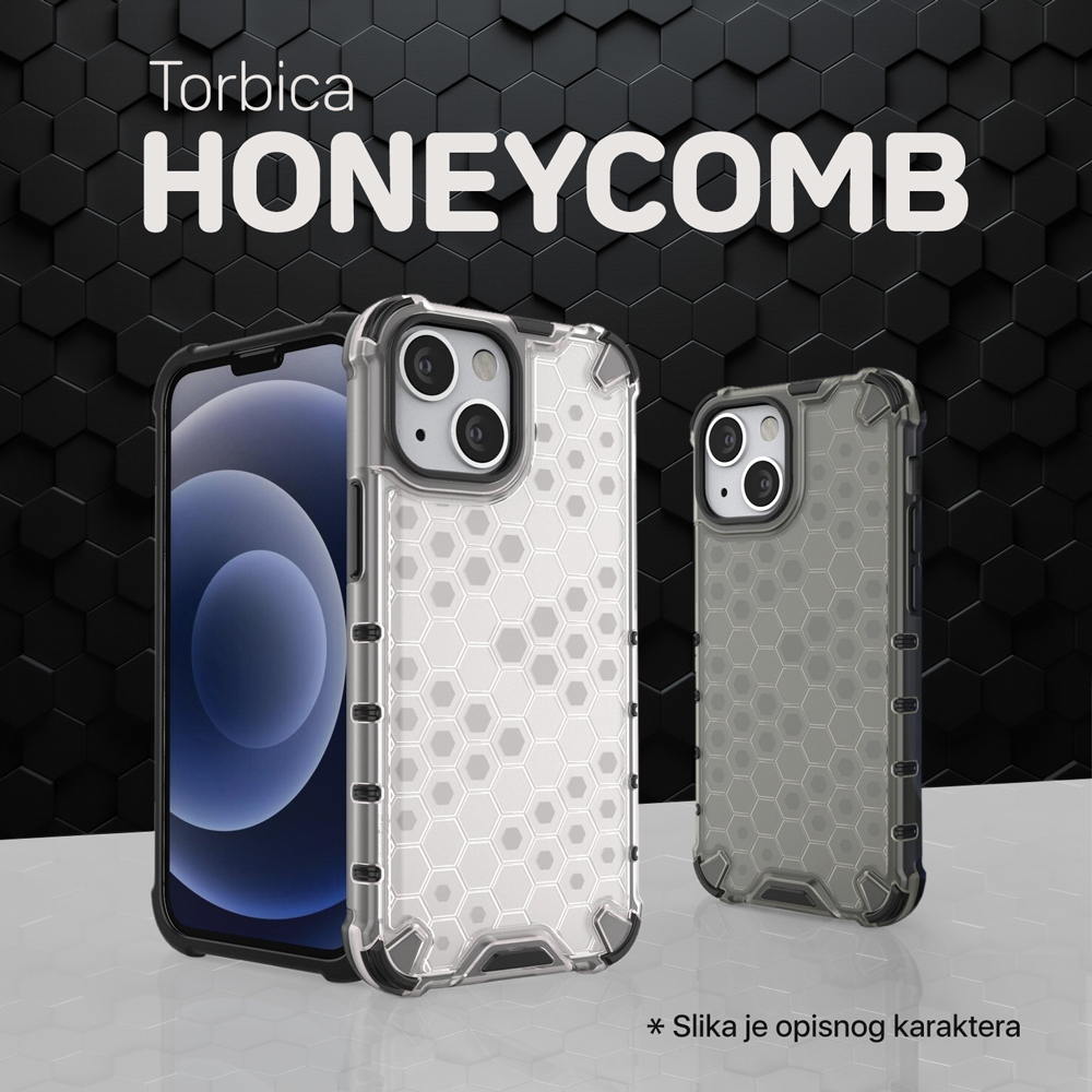 Maska Honeycomb za iPhone 14 Plus 6.7 crna - Slika 3