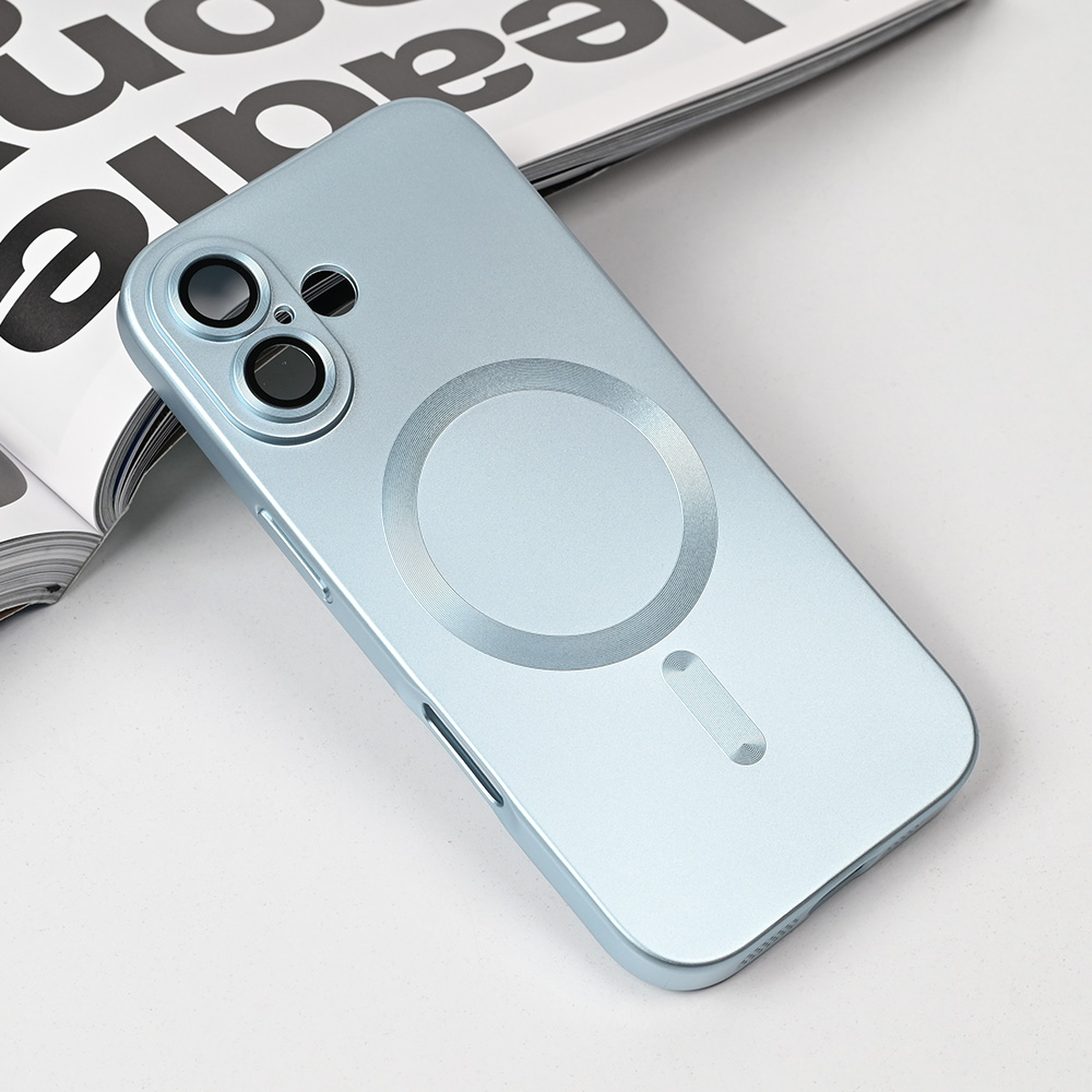 Maska Magsafe Chrome za iPhone 17 6.3 plava