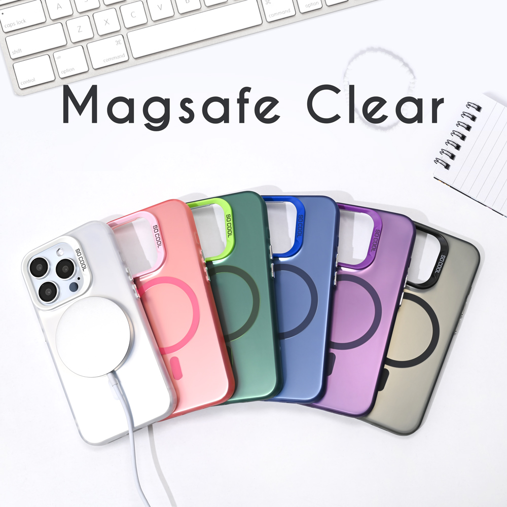 Maska Magsafe Clear za iPhone 16 Pro 6.3 roze - Slika 2