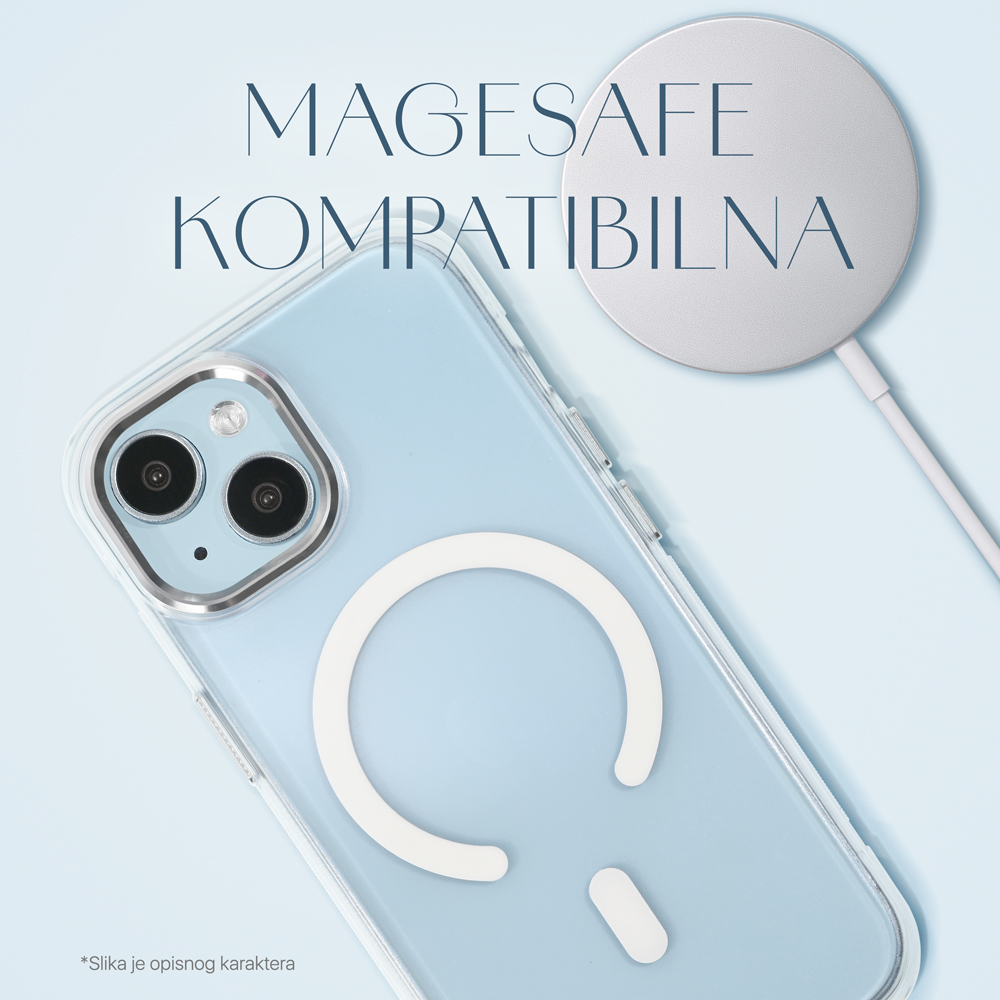Maska Magsafe Glow za iPhone 16 Pro Max 6.9 crna - Slika 3