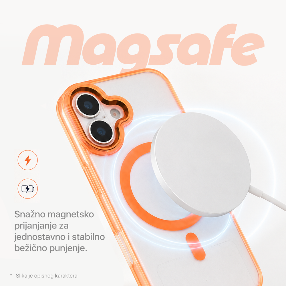 Maska Magsafe Loop za iPhone 17 6.3 roze - Slika 2