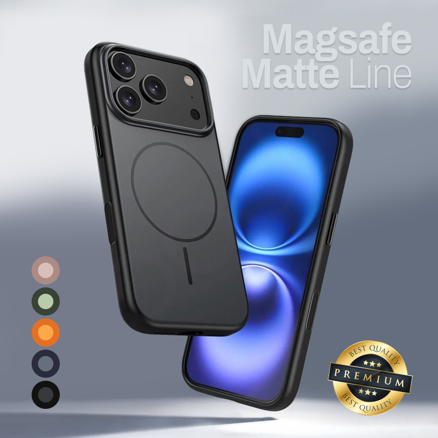 Maska Magsafe Matte Line za iPhone 16 Pro 6.3 braon