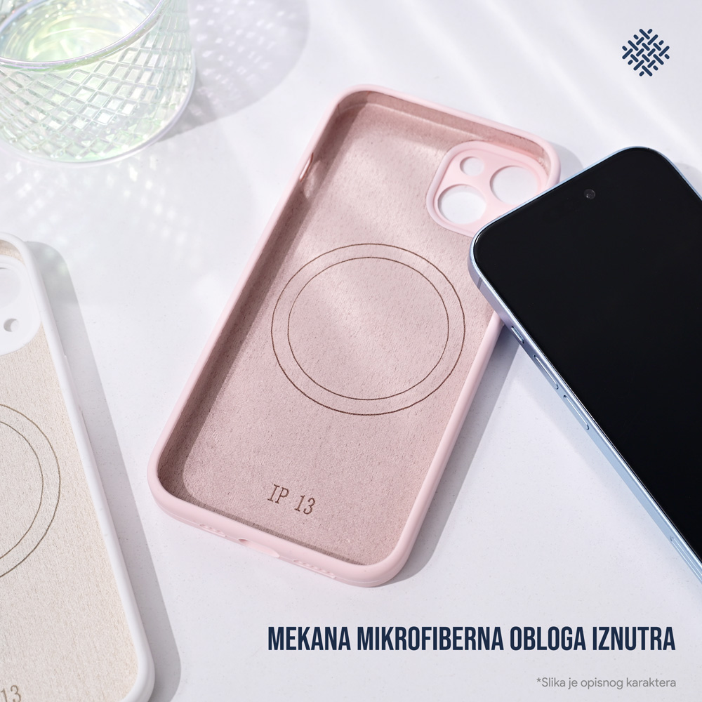 Maska Magsafe Pure color za iPhone 15 6.1 crna - Slika 3
