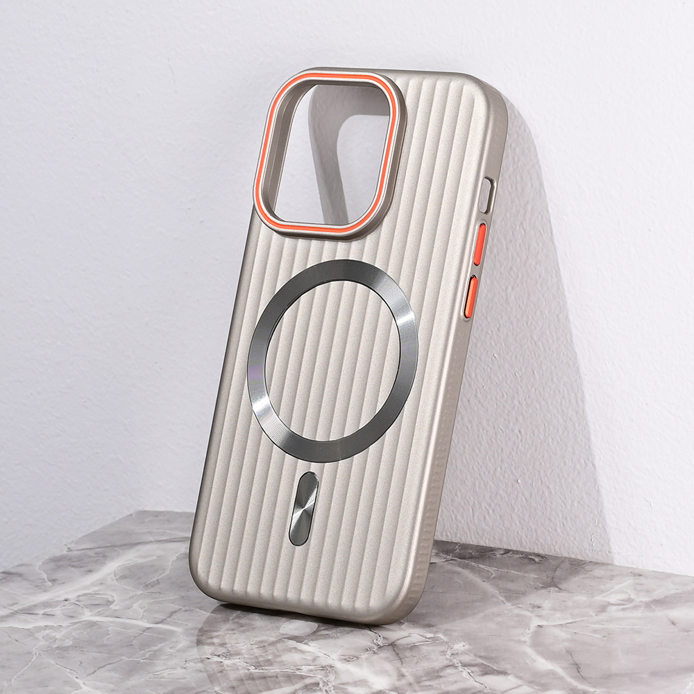 Maska Magsafe Stripe za iPhone 13 Pro 6.1 siva