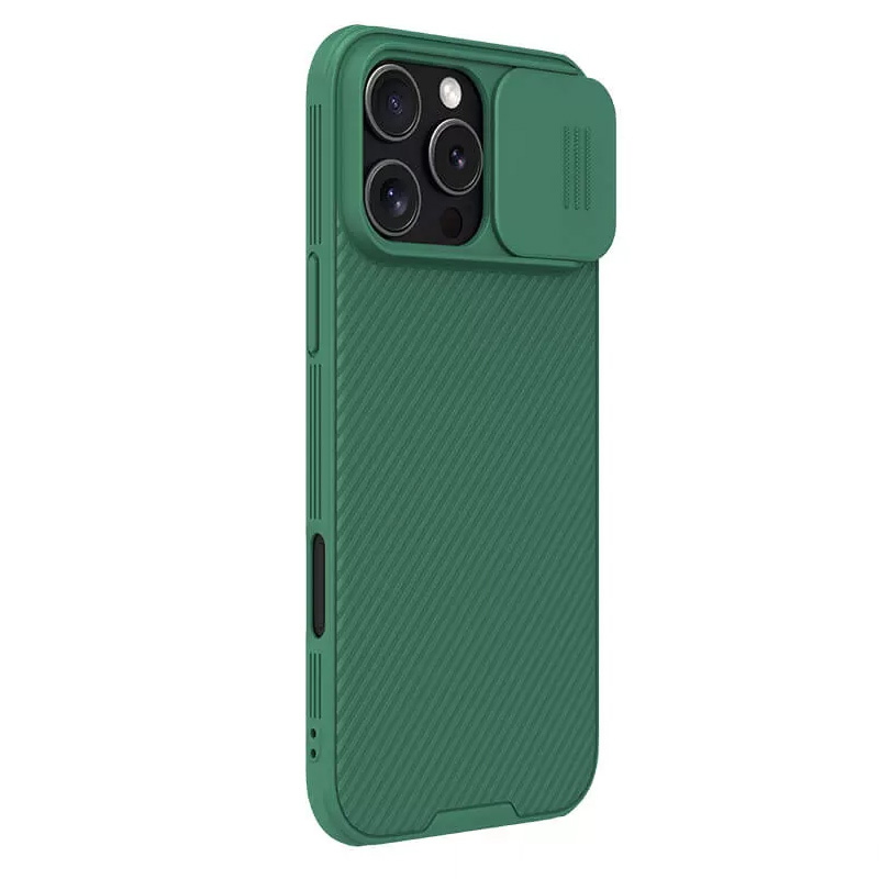 Maska Nillkin CamShield Pro za iPhone 16 Pro 6.3 zelena - Slika 3
