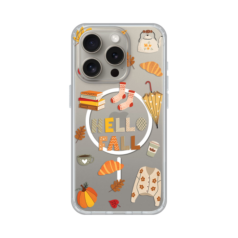 Maska Print Magsafe za iPhone 15 Pro 6.1 Hello Fall