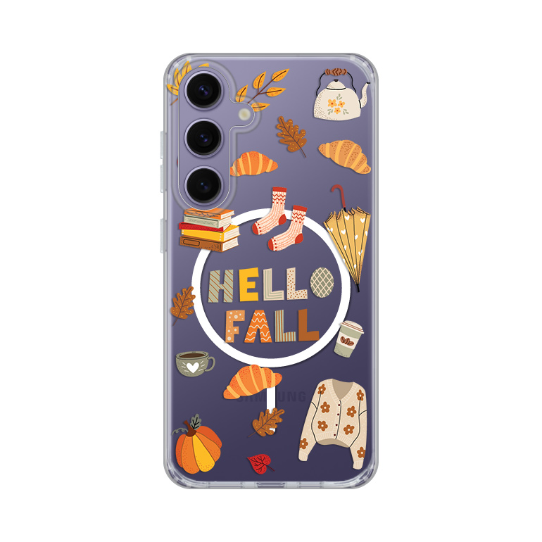 Maska Print Magsafe za Samsung S921B Galaxy S24 Hello Fall