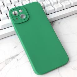 Maska Silikon Pro Camera za iPhone 15 Plus 6.7 tamno zelena