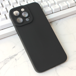 Maska Silikon Pro Camera za iPhone 15 Pro Max 6.7 crna