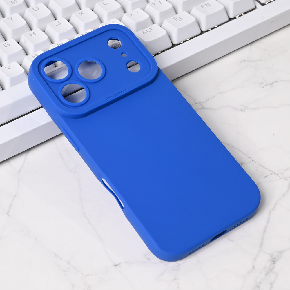 Maska Silikon Pro Camera za iPhone 17 Pro 6.3 plava