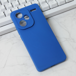 Maska Silikon Pro Camera za Xiaomi Redmi Note 13 Pro Plus (EU) tamno plava