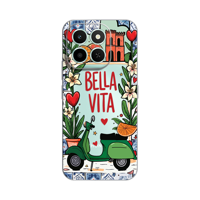 Maska Silikonska Print Skin za Honor X6c Bella Vita