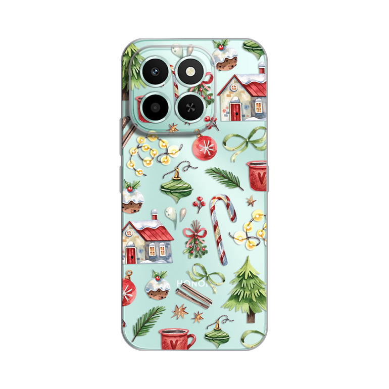 Maska Silikonska Print Skin za Honor X6c Winter Spirit