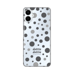 Maska Silikonska Print Skin za Samsung A065F Galaxy A06 Dottie Dottie Gray