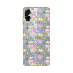 Maska Silikonska Print Skin za Samsung A075F Galaxy A07 Soft Flowers
