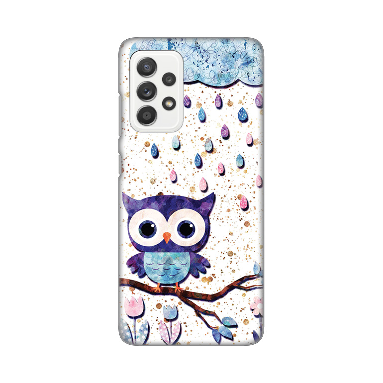 Maska Silikonska Print Skin za Samsung A525F/A526B/A528B Galaxy A52 4G/A52 5G/A52s 5G Owl
