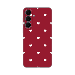 Maska Silikonska Print Skin za Samsung S731B Galaxy S25 Fe Burgundy Hearts