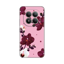 Maska Silikonska Print Skin za Xiaomi Redmi Note 15 Pro Plus 5G Pink Orchid