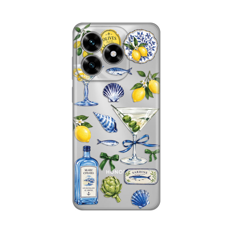Maska Silikonska Print za Honor X5c Plus Mediterranean Martini