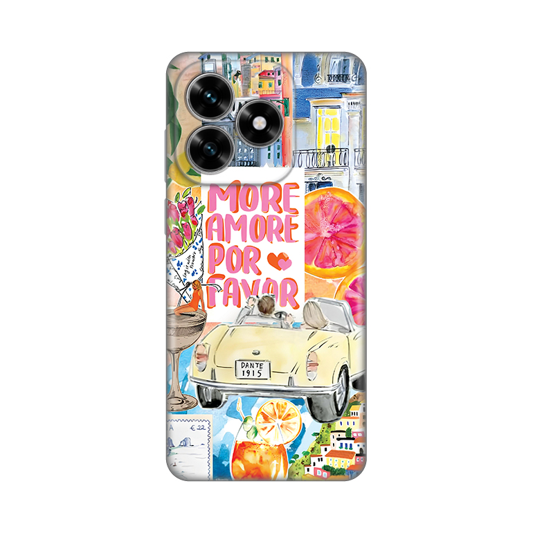 Maska Silikonska Print za Honor X5c Plus More Amore