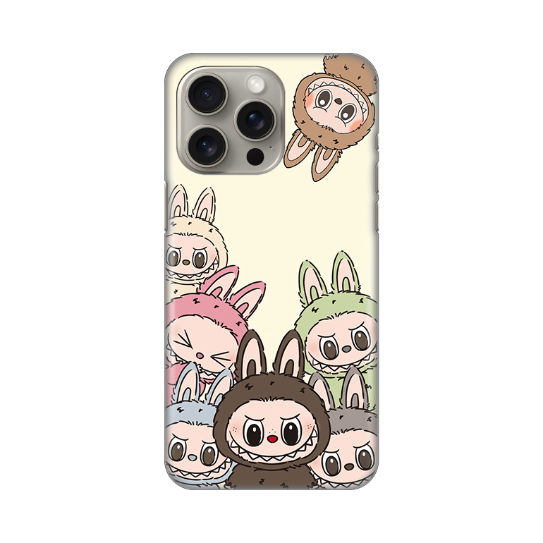 Maska Silikonska Print za iPhone 15 Pro Max 6.7 La Bubu