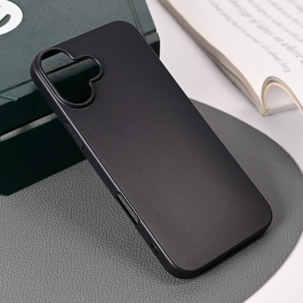 Maska silikonska Skin za iPhone 16 Plus 6.7 mat crna - Slika 2