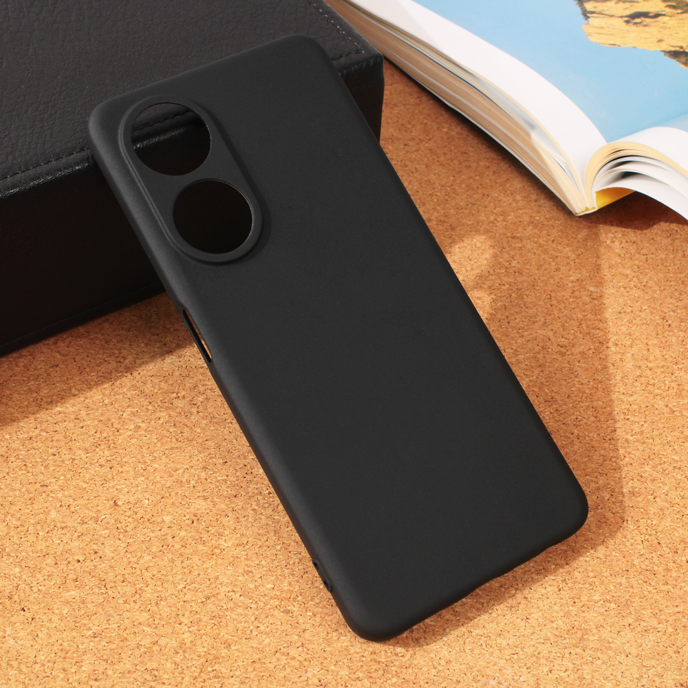 Maska silikonska Ultra Thin za Oppo A98 mat crna