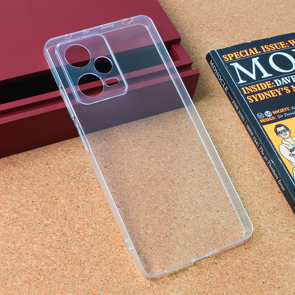 Maska silikonska Ultra Thin za Xiaomi Redmi Note 12 Pro 5G (EU) transparent
